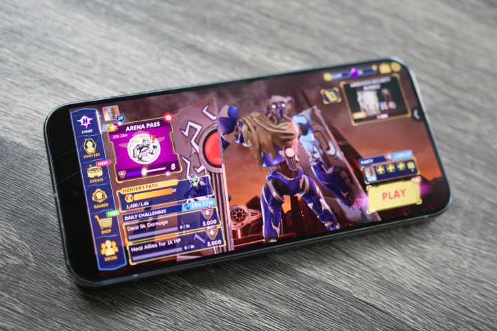 Star Wars: Hunters running on the Google Pixel 9 Pro XL.